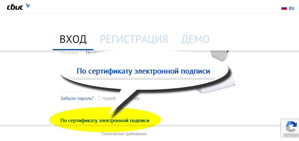 Сбис по сертификату. Электронная подпись СБИС. СБИС личный кабинет войти.