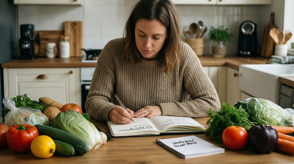 Лайфхаки для экономии на продуктах: планирование меню и список покупок на неделю - иллюстрация