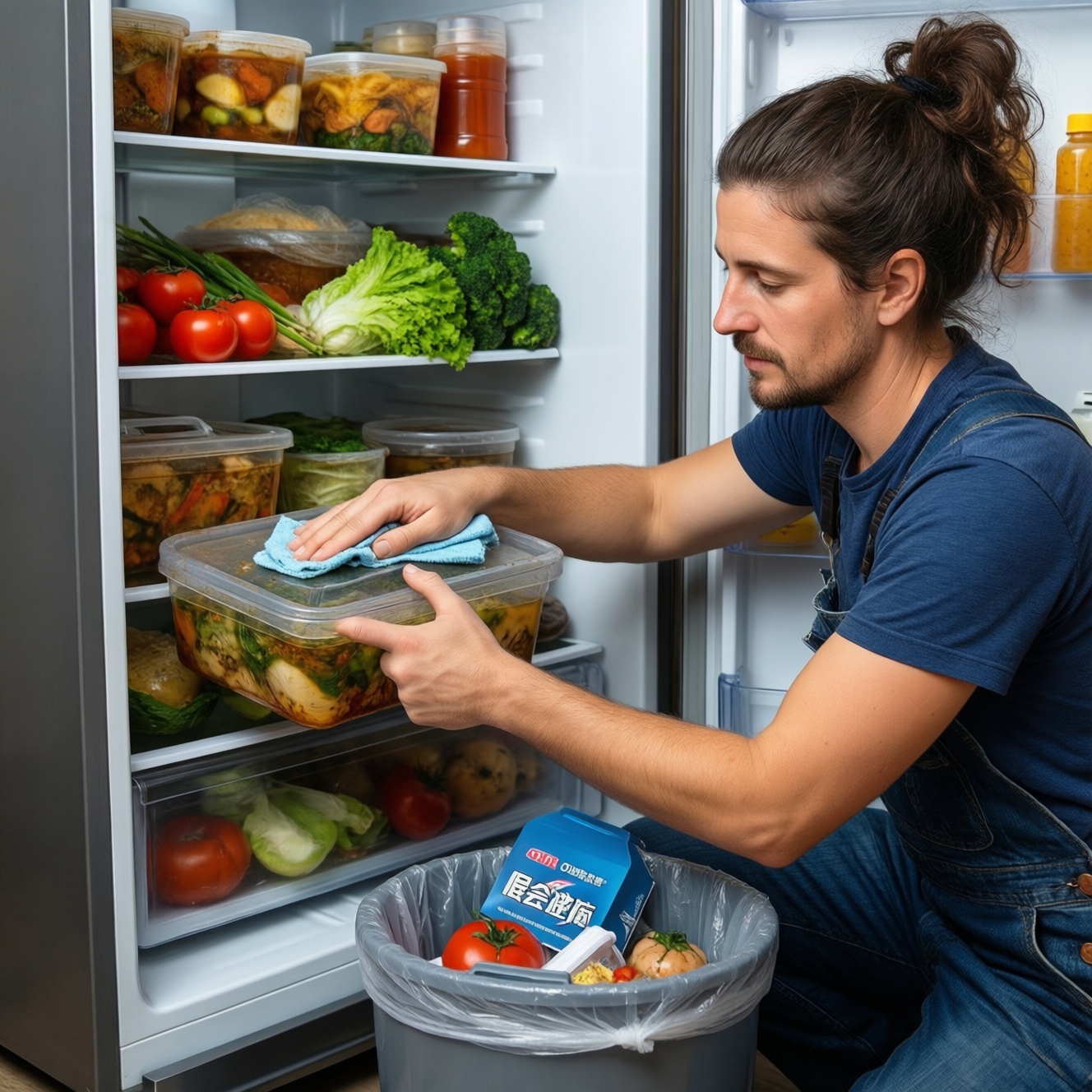 Как избавиться от запаха в холодильнике и мусорном ведре: простые средства и алгоритм