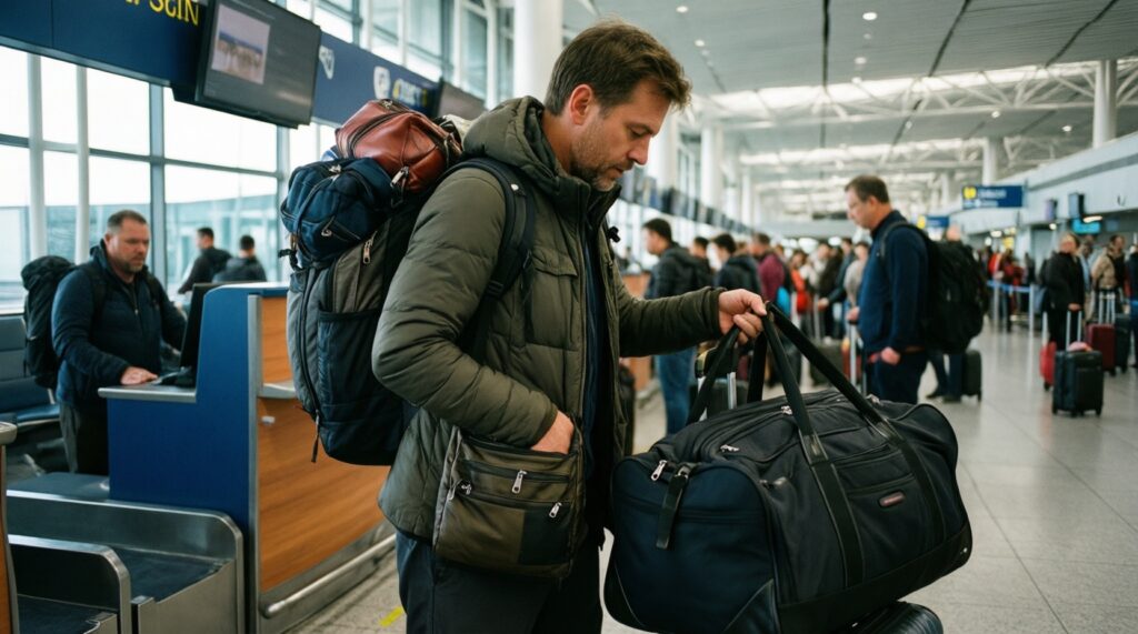 Лайфхаки для путешествий: сбор чемодана по чек-листу и правила ручной клади - иллюстрация