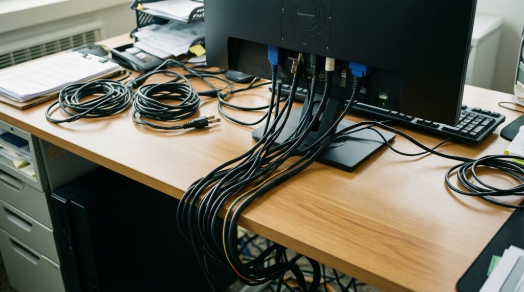 Как быстро организовать рабочее пространство дома: чек‑лист и простые решения - иллюстрация