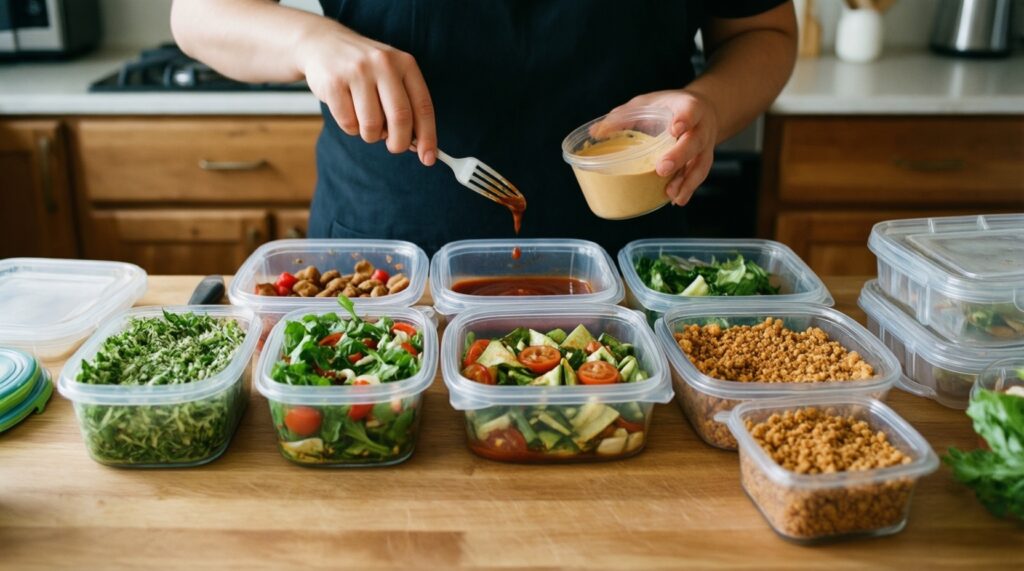 Быстрые способы экономить время на готовке: заготовки, полуфабрикаты и план меню - иллюстрация