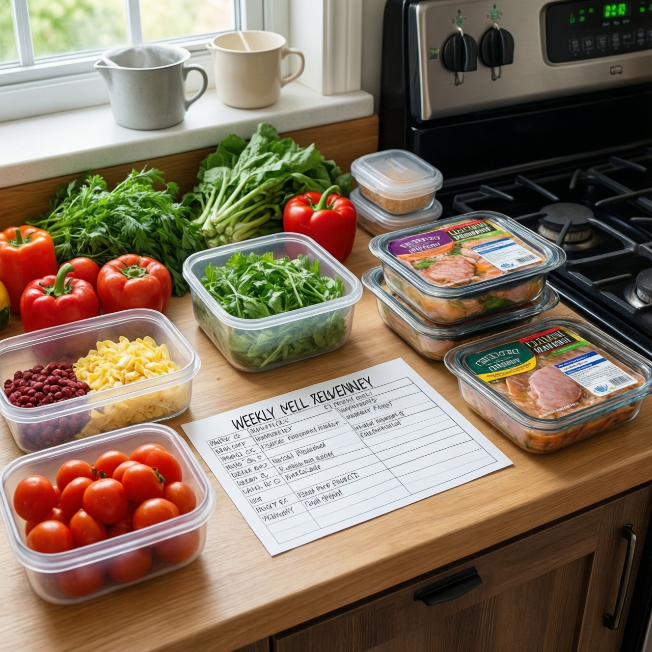 Быстрые способы экономить время на готовке с заготовками, полуфабрикатами и планом меню