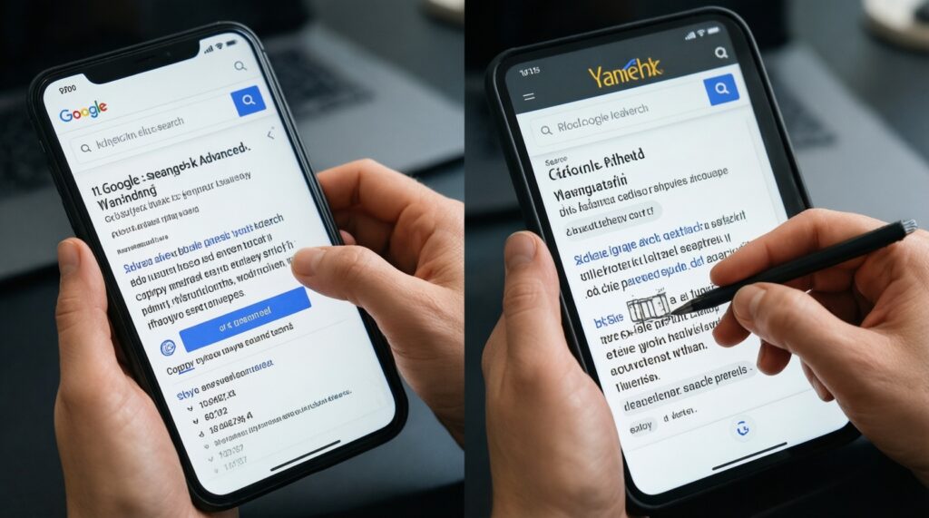 Как эффективно искать информацию в Google/Яндекс: операторы поиска и фильтры - иллюстрация