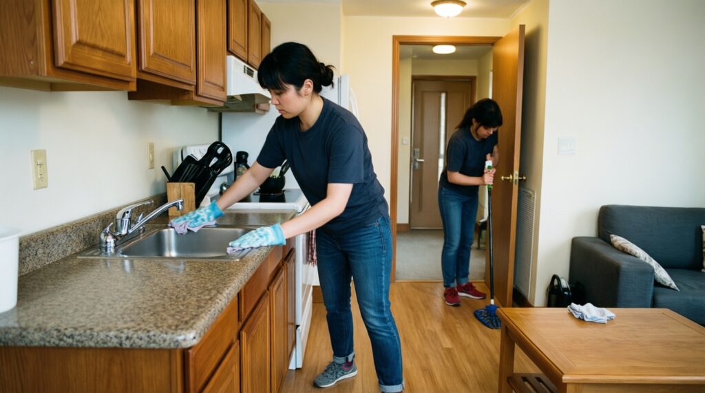 Лайфхаки для быстрого наведения порядка дома за 15 минут - иллюстрация