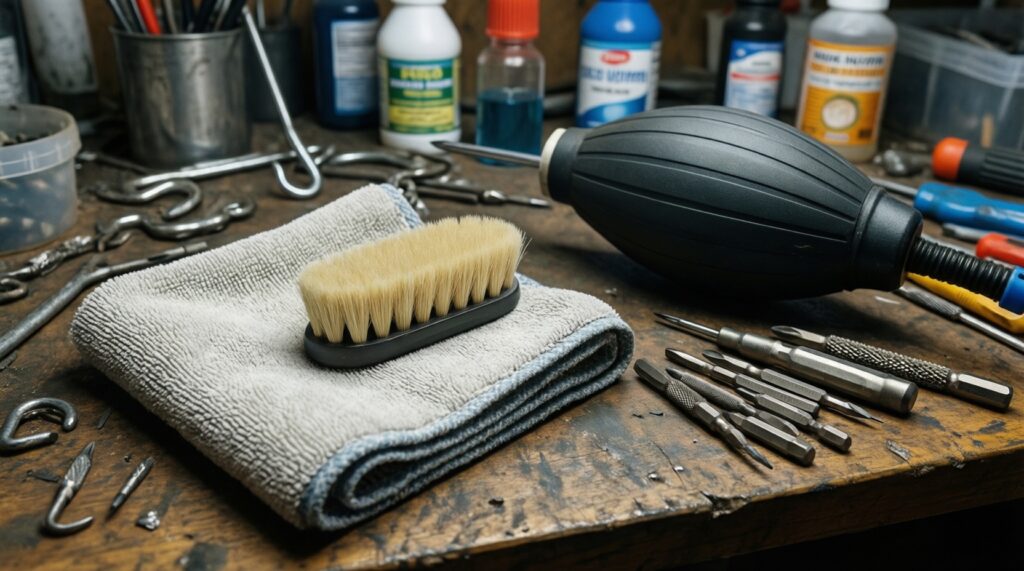 Инструкция: как безопасно и эффективно почистить ноутбук и клавиатуру дома - иллюстрация