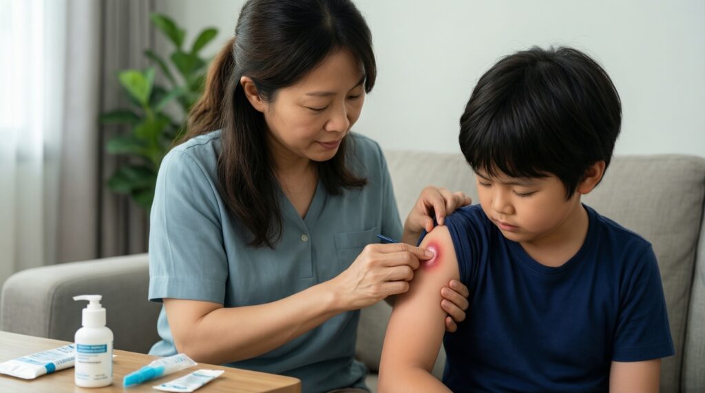 Инструкция: что делать при укусе насекомых и как собрать мини-аптечку - иллюстрация