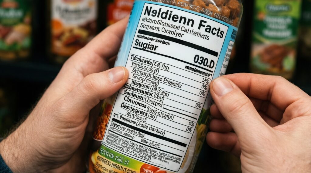 Как читать этикетки на продуктах: расшифровка Е-добавок, сахара и скрытых жиров - иллюстрация