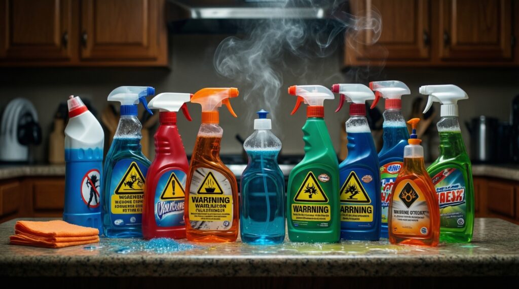 Справочник по бытовой химии: что с чем нельзя смешивать и чем безопасно заменить агрессивные средства - иллюстрация