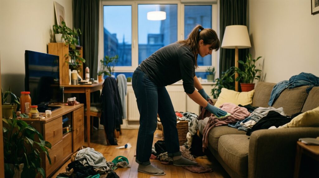 Как быстро навести порядок дома за 30 минут: пошаговый алгоритм по зонам - иллюстрация