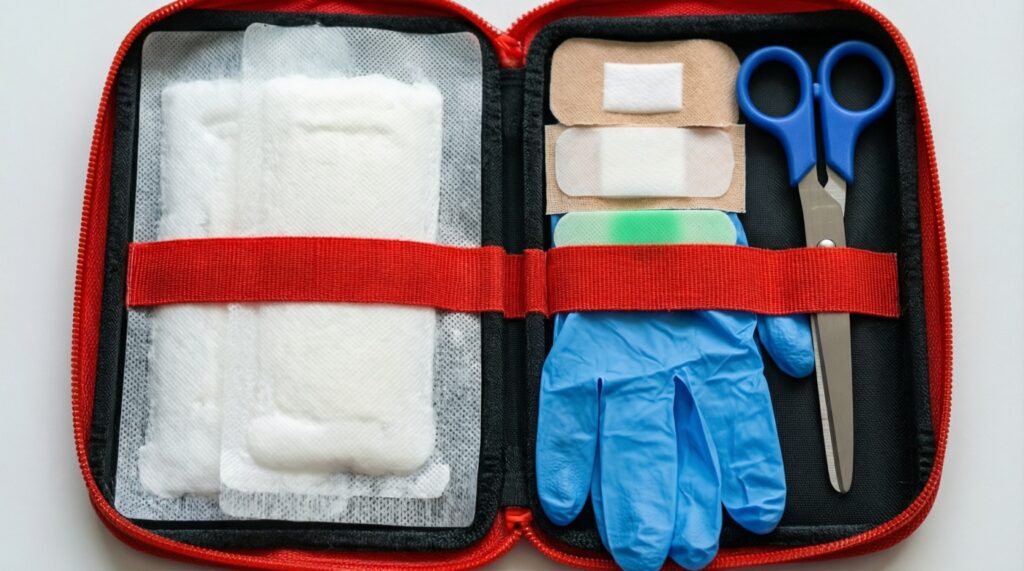 Справочник по первой помощи в быту: ожоги, порезы, ушибы - что делать до врача - иллюстрация