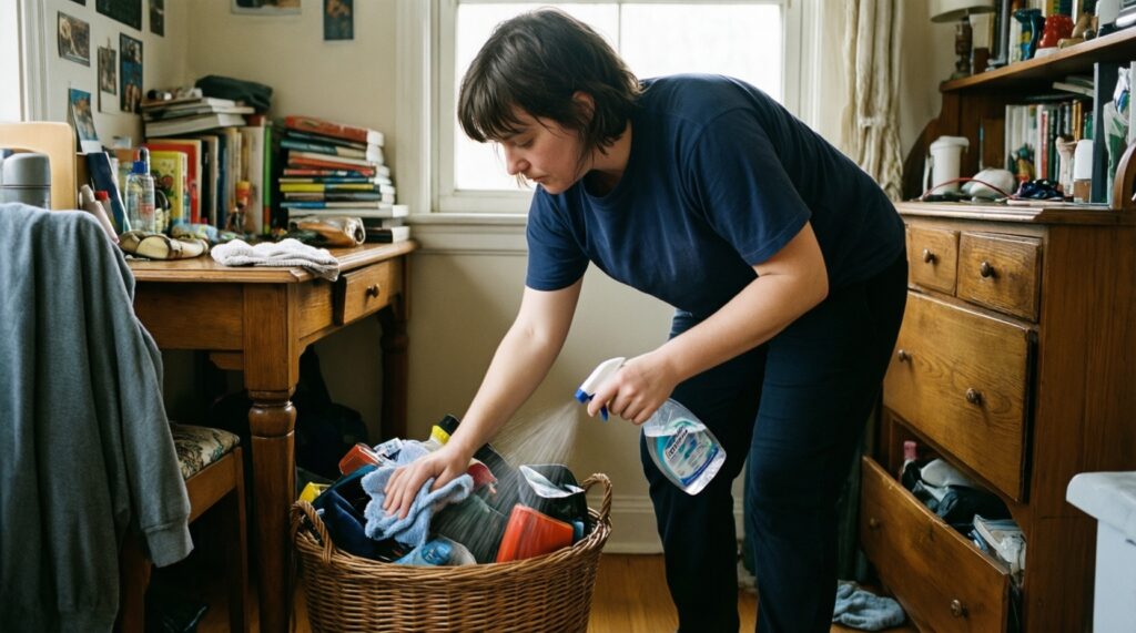 Как быстро навести порядок дома за 15 минут: пошаговый чек-лист - иллюстрация