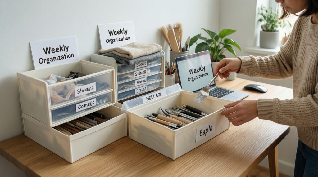 Идеальная система хранения на кухне: как организовать крупы, специи и посуду - иллюстрация