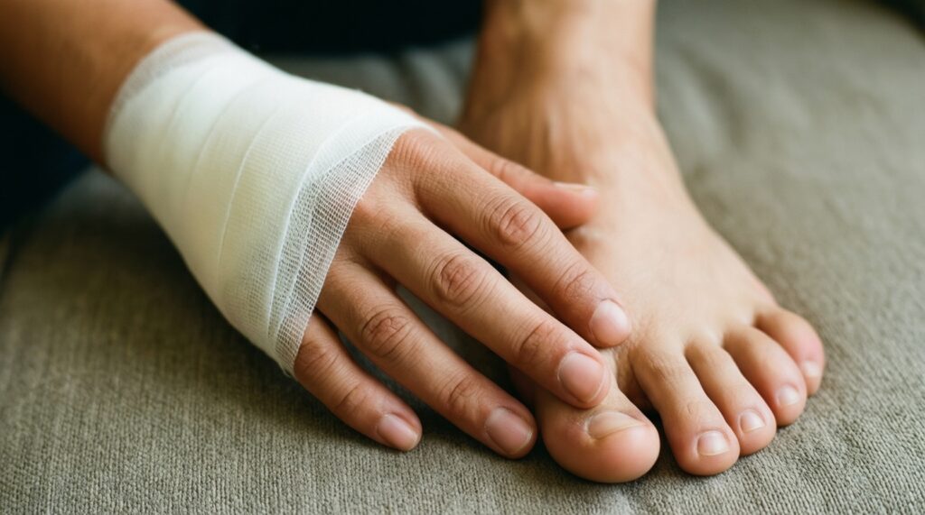 Первая помощь при бытовых травмах: порезы, ожоги, ушибы - что можно и что нельзя - иллюстрация