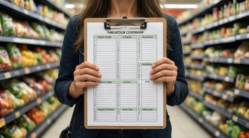 Как составлять меню на неделю и список покупок: метод, который экономит деньги и нервы - иллюстрация