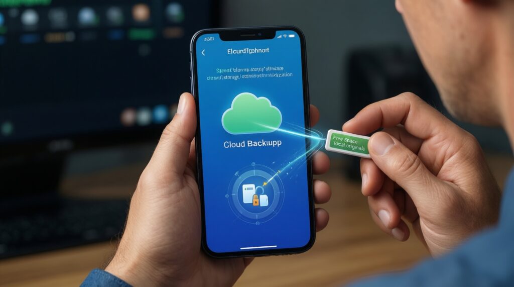 Как быстро освободить память на телефоне: пошагово и без удаления нужного - иллюстрация
