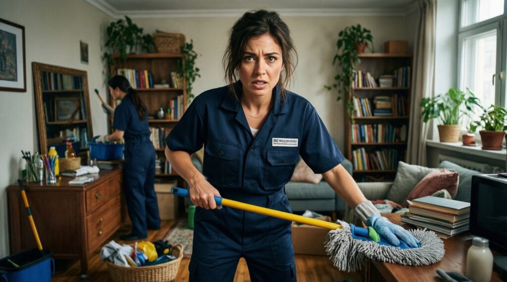 Как быстро навести порядок в доме за 15 минут: пошаговая схема - иллюстрация