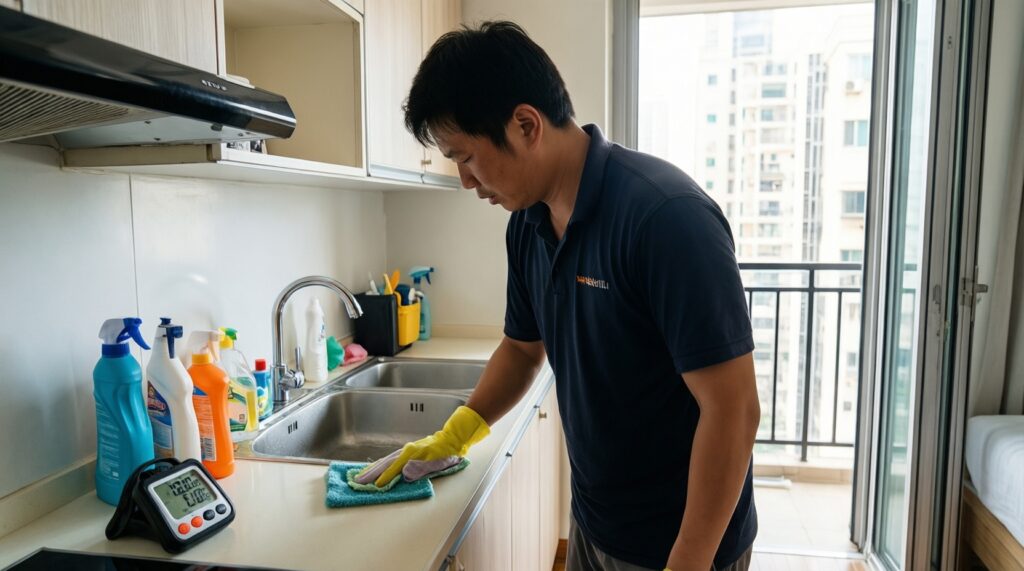 Как быстро навести порядок в доме за 15 минут: пошаговая схема - иллюстрация