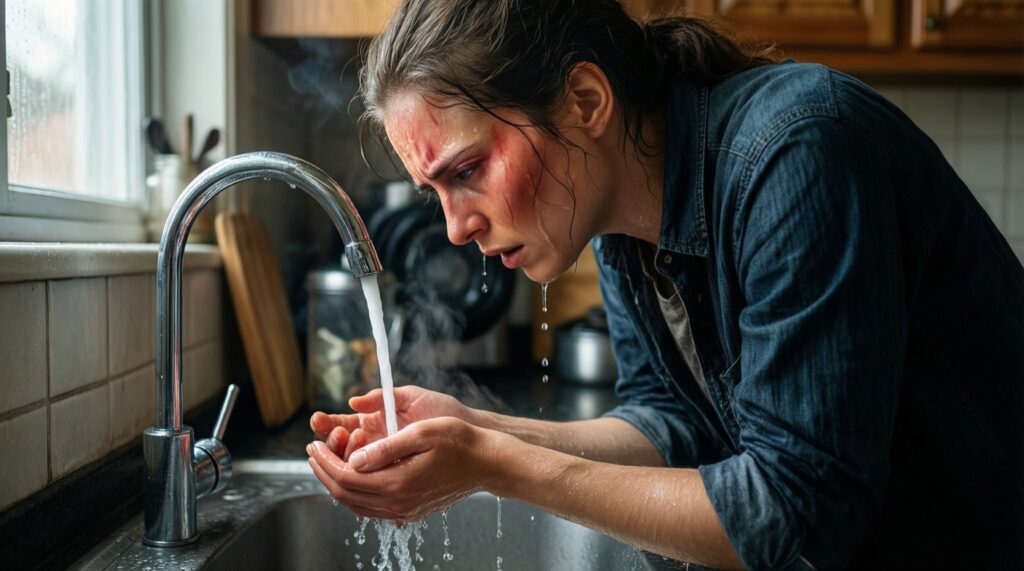 Первая помощь при бытовых травмах: ожоги, порезы, ушибы - что делать по шагам - иллюстрация