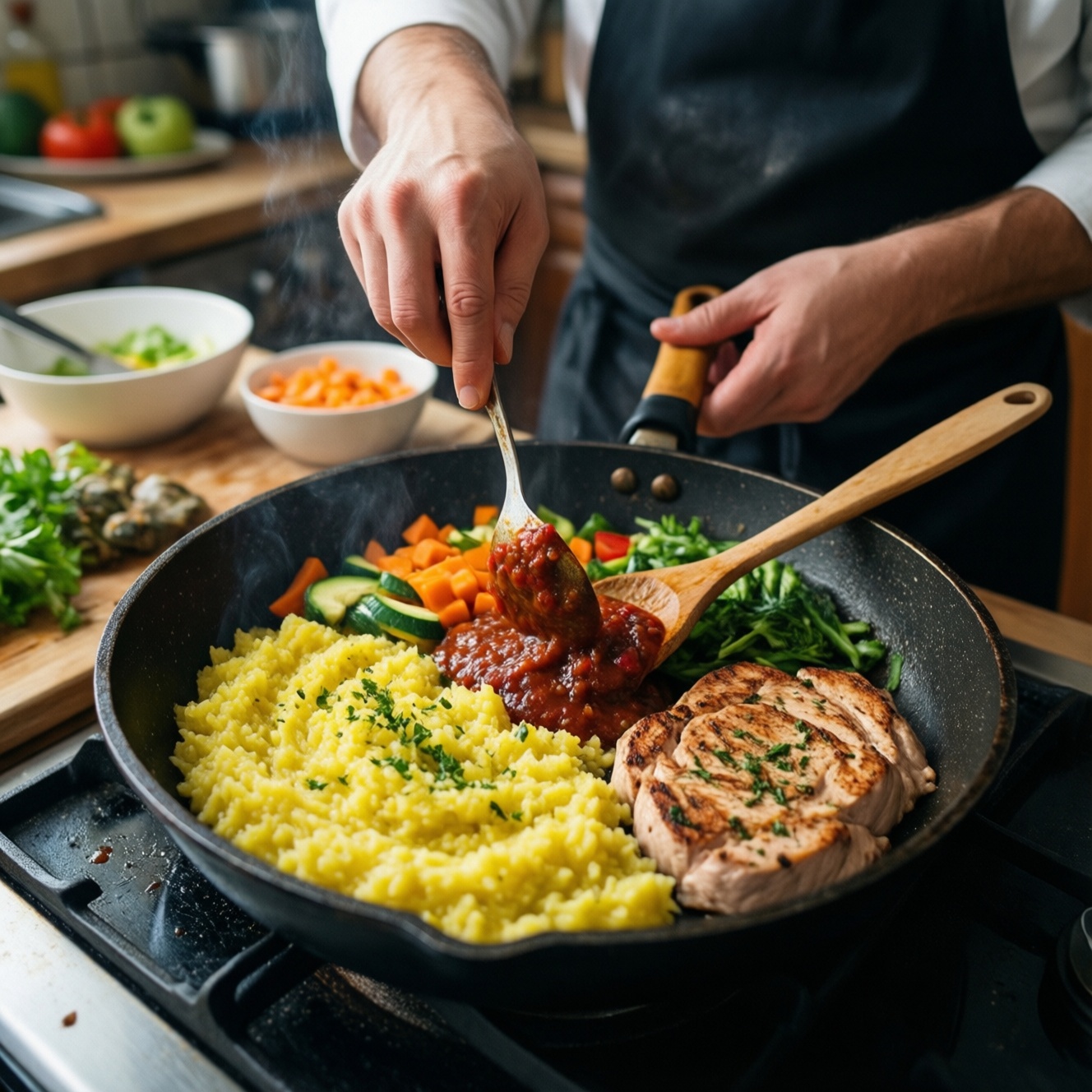 Быстрые горячие блюда из «дежурных» продуктов: список и готовые комбинации