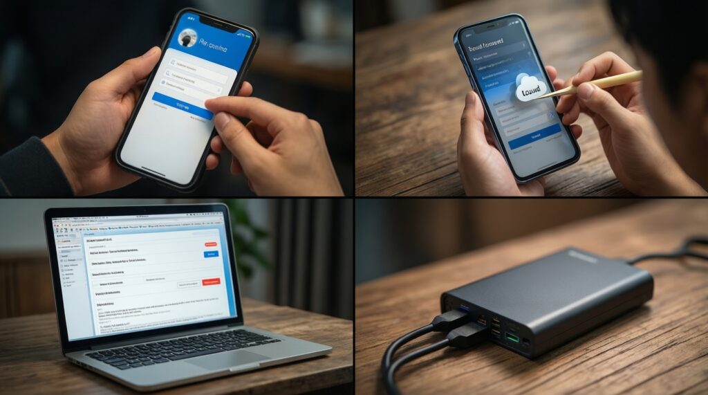 Инструкция по резервному копированию: телефон, фото, документы - простая схема 3-2-1 - иллюстрация