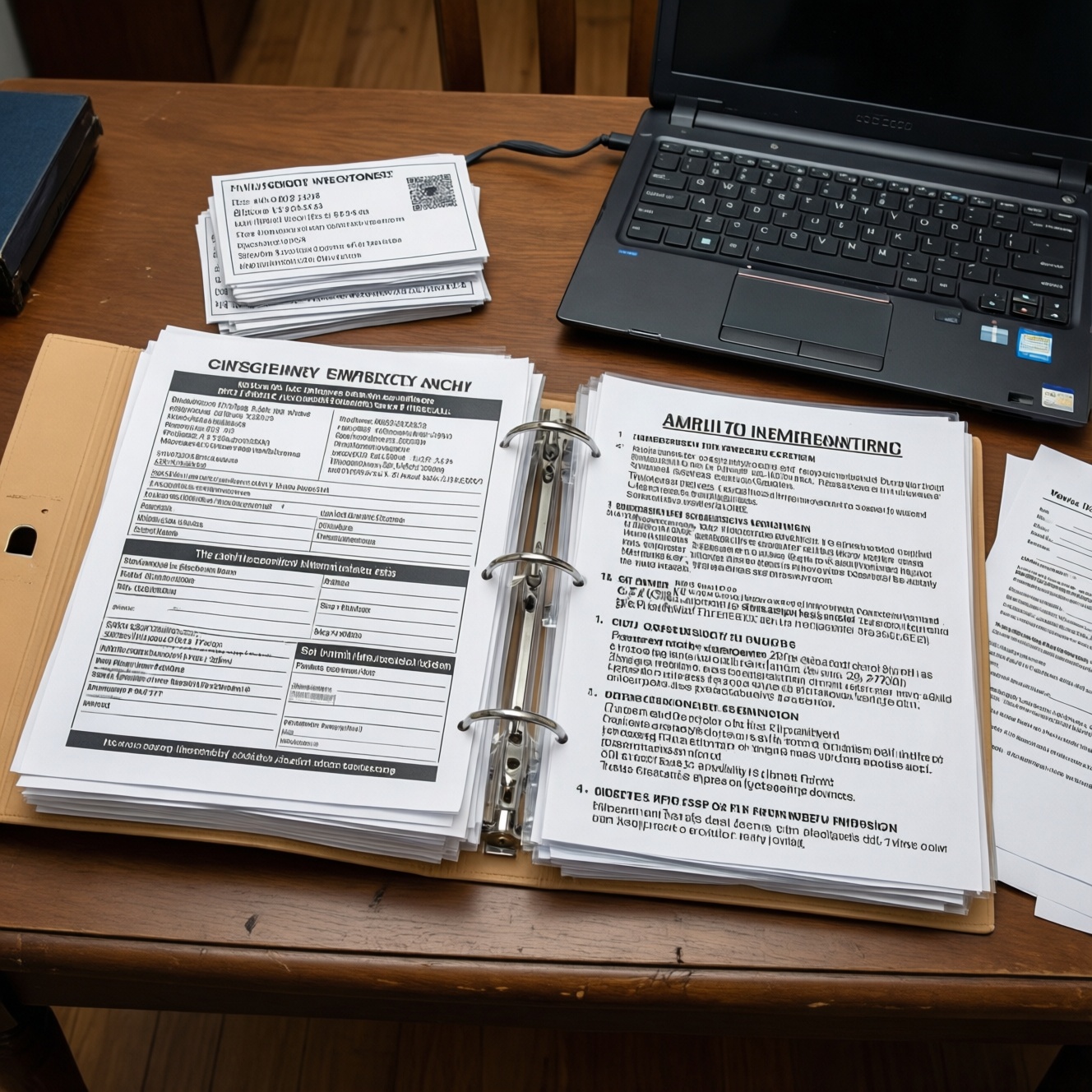 Домашняя «папка безопасности»: контакты, страховки, инструкции и где всё хранить