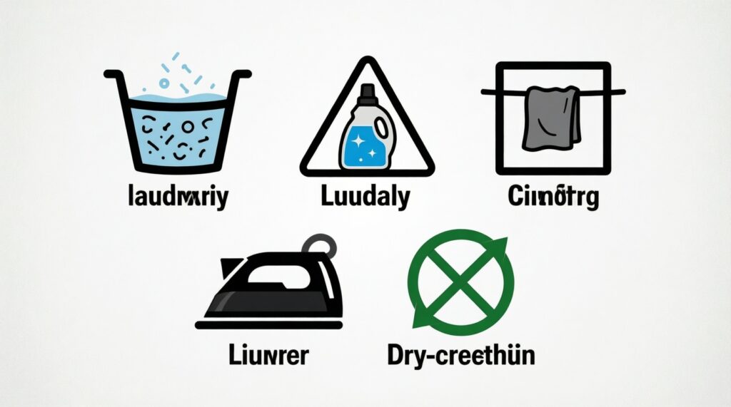 Справочник по маркировке одежды и обуви: размеры, материалы, значки - как не ошибиться - иллюстрация