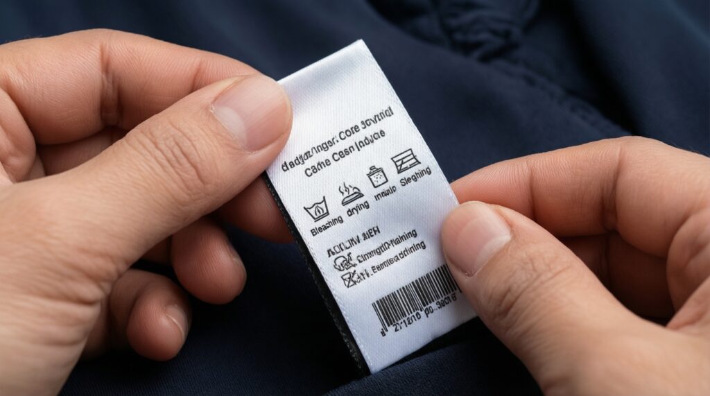 Справочник по маркировкам на одежде: что значат значки на ярлыках - иллюстрация