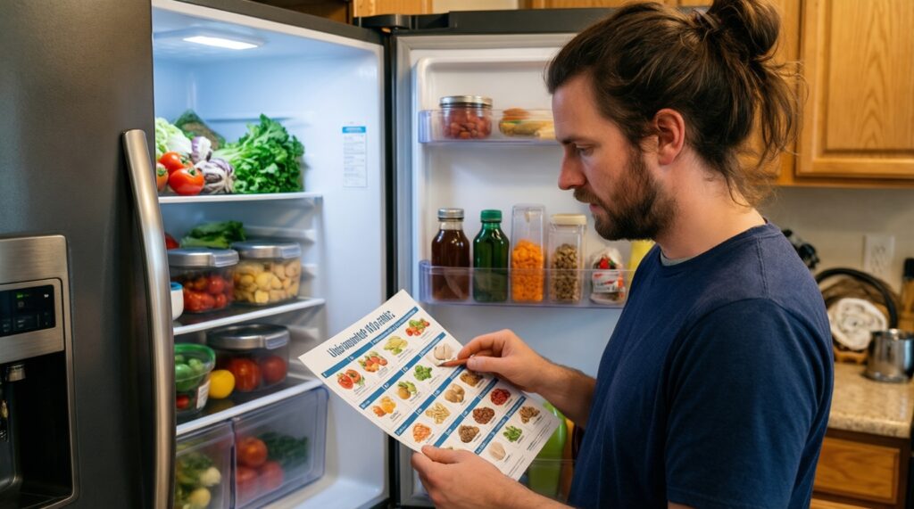 Полезная таблица: сроки хранения продуктов в холодильнике и морозилке - иллюстрация