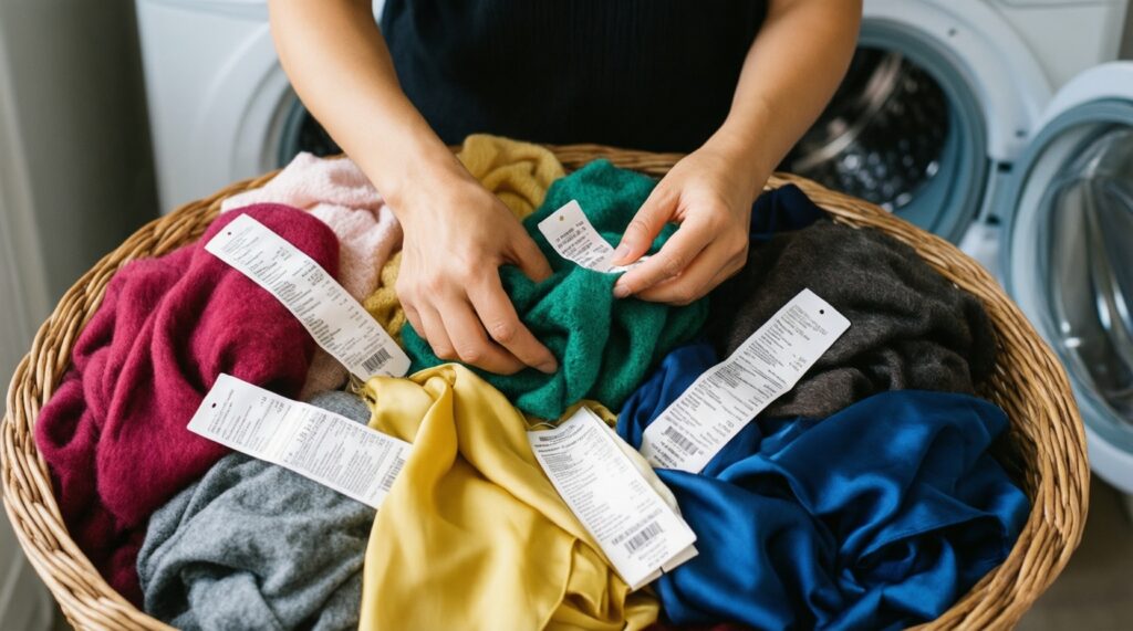 Шпаргалка по уходу за одеждой: расшифровка символов на ярлыках и что они реально значат - иллюстрация