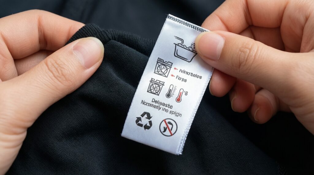 Шпаргалка по уходу за одеждой: расшифровка символов на ярлыках и что они реально значат - иллюстрация