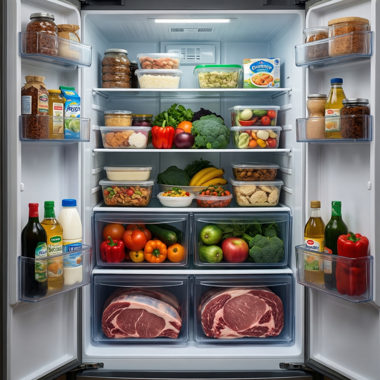 Как правильно хранить продукты в холодильнике, чтобы они дольше не портились: зоны и контейнеры