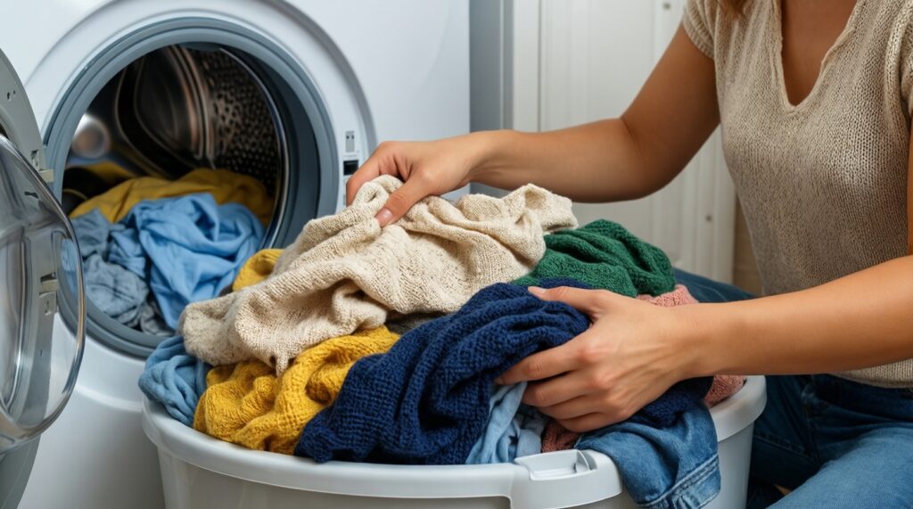 Шпаргалка по уходу за одеждой: расшифровка ярлыков и режимы стирки - иллюстрация