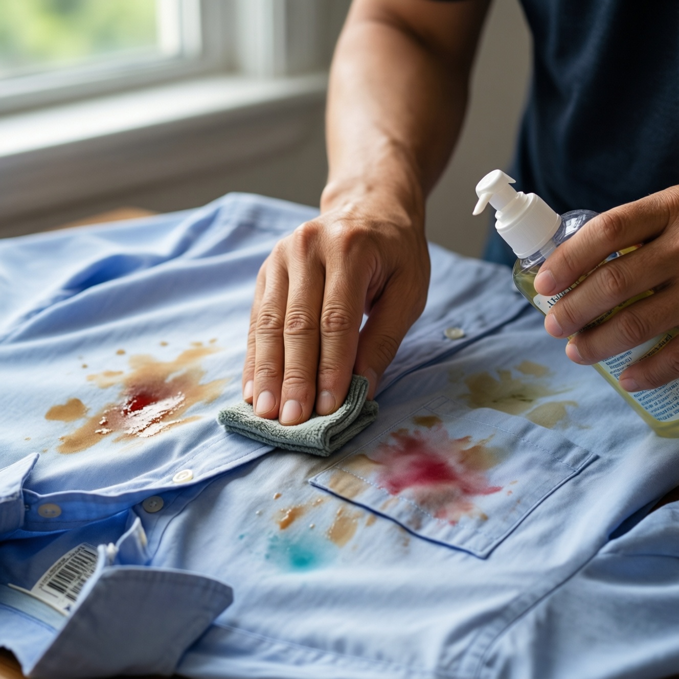 Как вывести пятна: кофе, жир, кровь и трава по типам ткани — быстрые методы