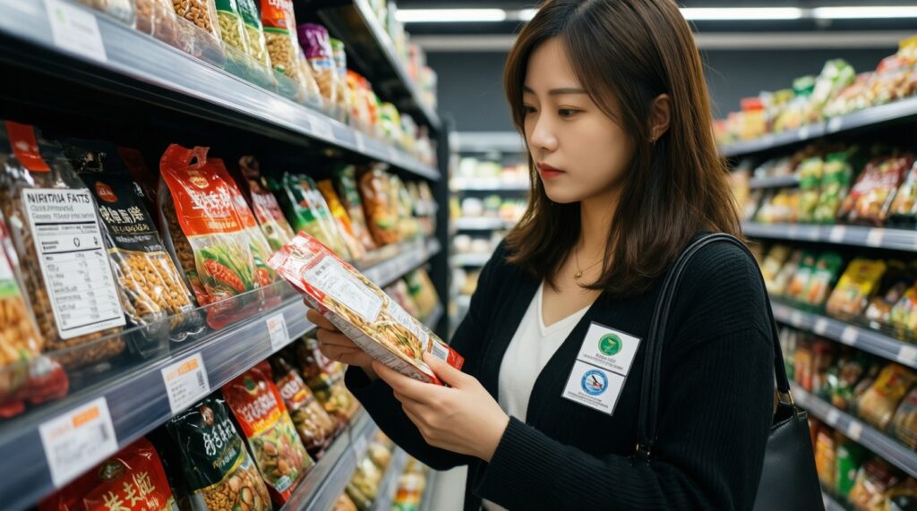 Справка: что означают маркировки на продуктах (E-добавки, ГОСТ, органик) - иллюстрация