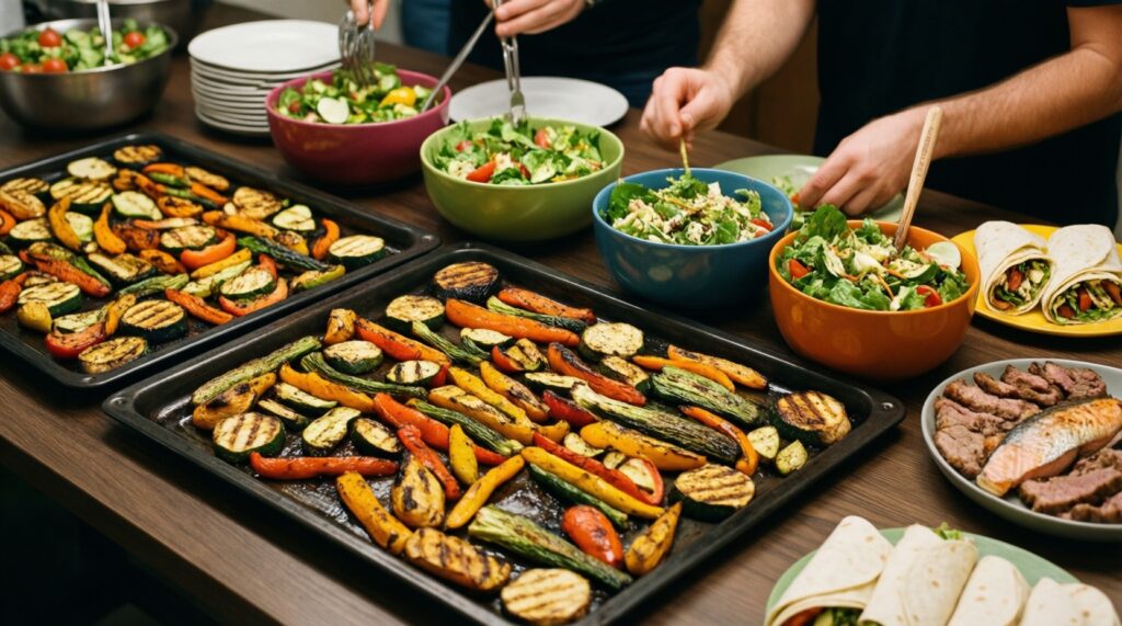 Лайфхаки для экономии времени на готовке: заготовки на неделю и умная нарезка - иллюстрация