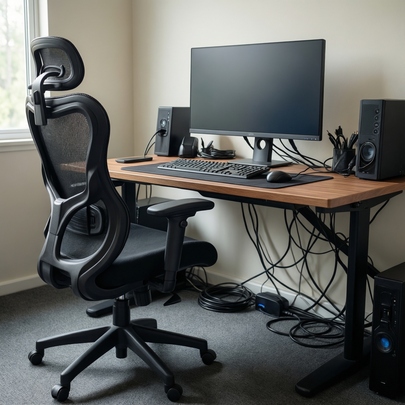 Как организовать рабочее место для продуктивности: эргономика, свет и кабели