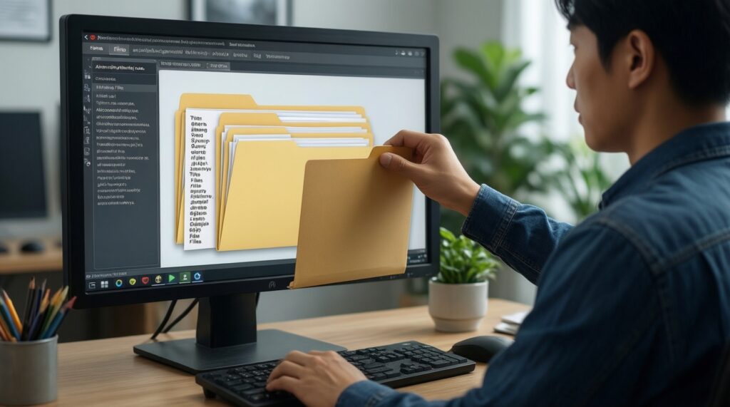 Как быстро навести порядок в файлах на компьютере: понятная структура папок и правила именования - иллюстрация