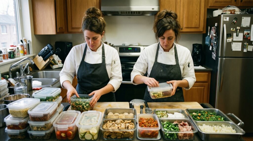 Лайфхаки для экономии времени: пакетная готовка, списки, тайм-блокинг и правило 2 минут - иллюстрация