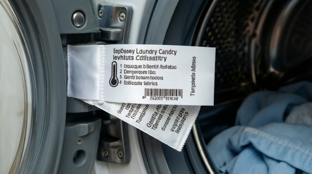Справочник по уходу за одеждой: расшифровка значков на ярлыках и лайфхаки стирки - иллюстрация